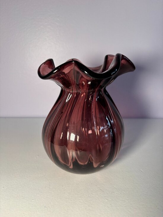 Other - Vintage Amethyst Vase #10